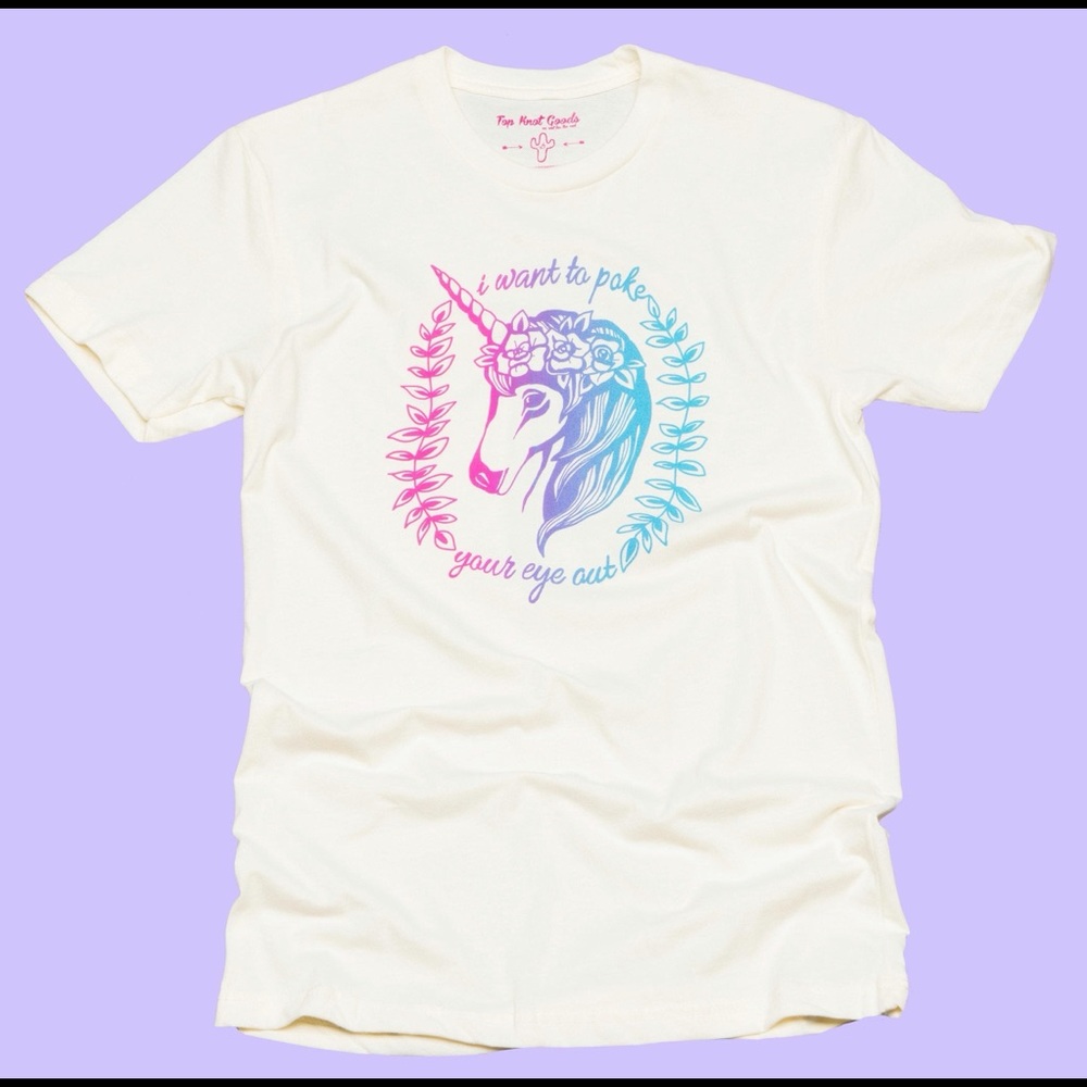 “I want to poke your eye out” ultra soft tee
